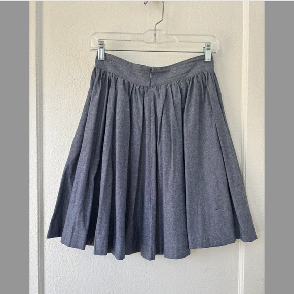 Size 6 Trashy Diva Chambray Skirt - Picture 3 of 4